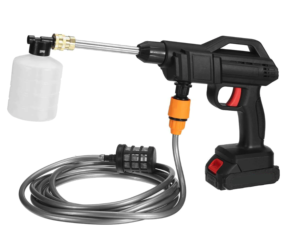 KIT Aparat de spalat cu presiune de 24V cu rezervor pentru detergent